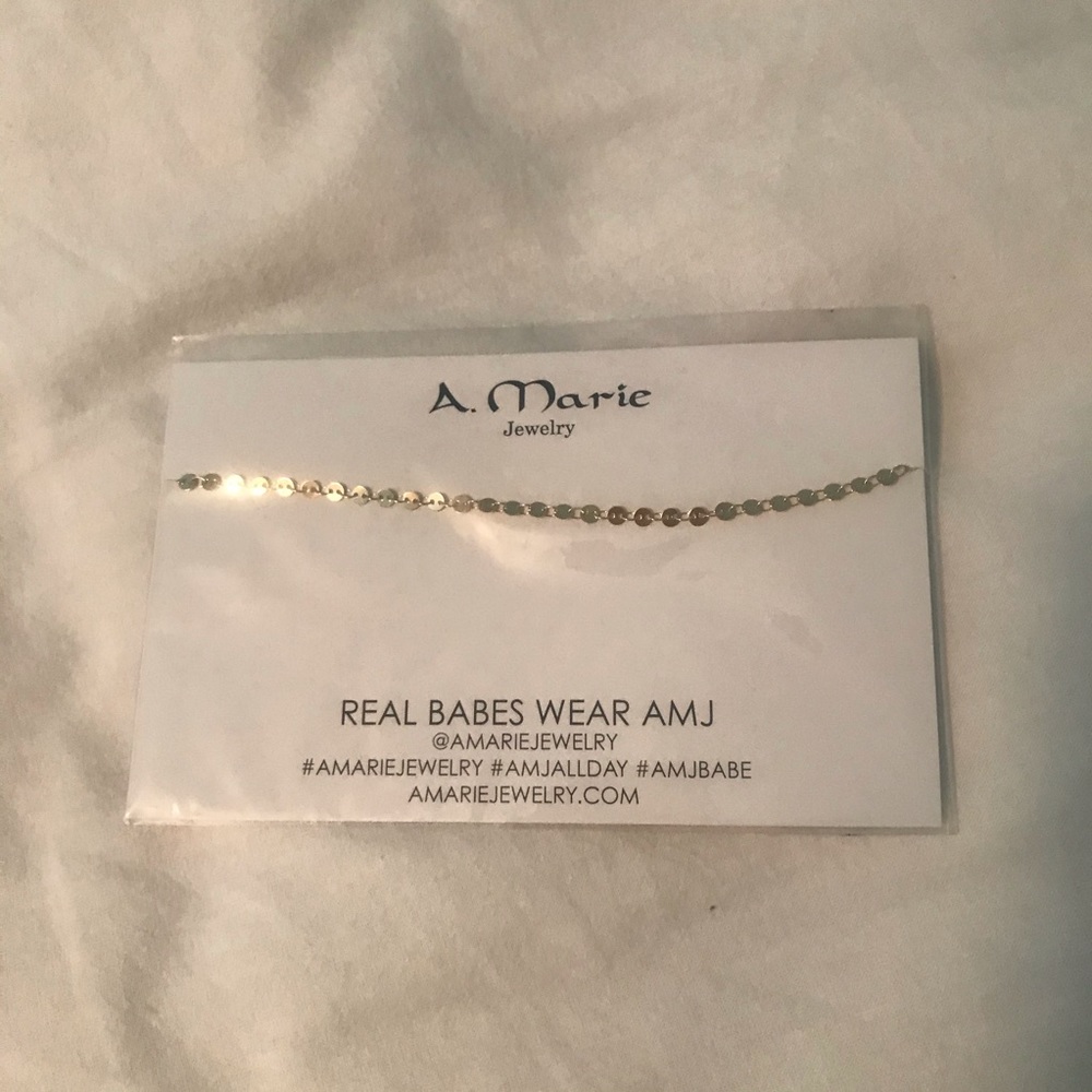 Gold Dainty Chocker Necklace